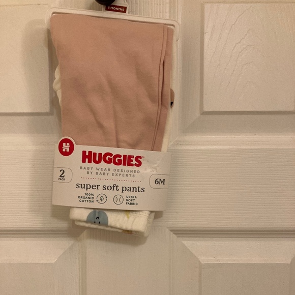 HUGGIES Super Soft Pants 6 Months 2 Pairs New In Package - Picture 1 of 6